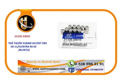 HYUNDAı YAĞ TAZZIK SUBABı ACCENT ERA 06-11/ELANTRA 96-05 (BLOKTA) MEKANİK