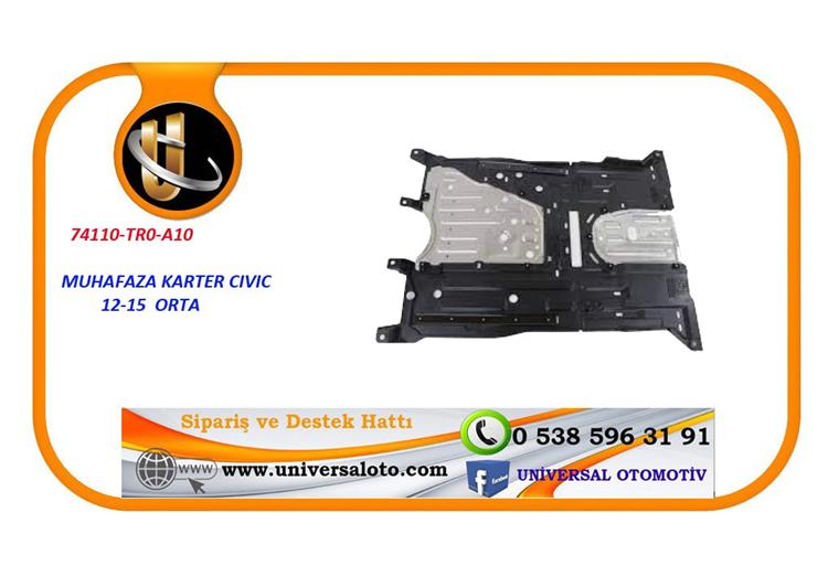 Honda Muhafaza Karter Cıvıc 12-15 Orta PLASTİK AKSAM
