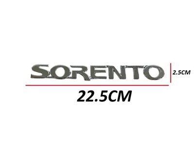 KIA SORENTO BAGAJ YAZISI KROM 2003-2009 ,86310-3E001