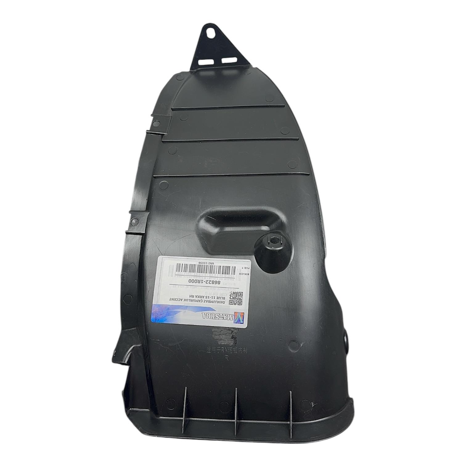 Hyundaı Davlumbaz Çamurluk Accent Blue 11-15 Arka Sağ PLASTİK AKSAM