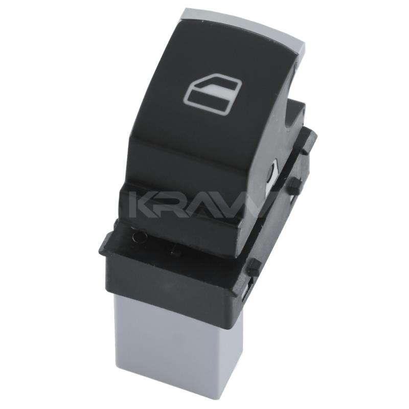 Volkswagen Golf 6 Passat CC Tiguan Cam Açma Düğmesi Tekli Krom,5K0959855