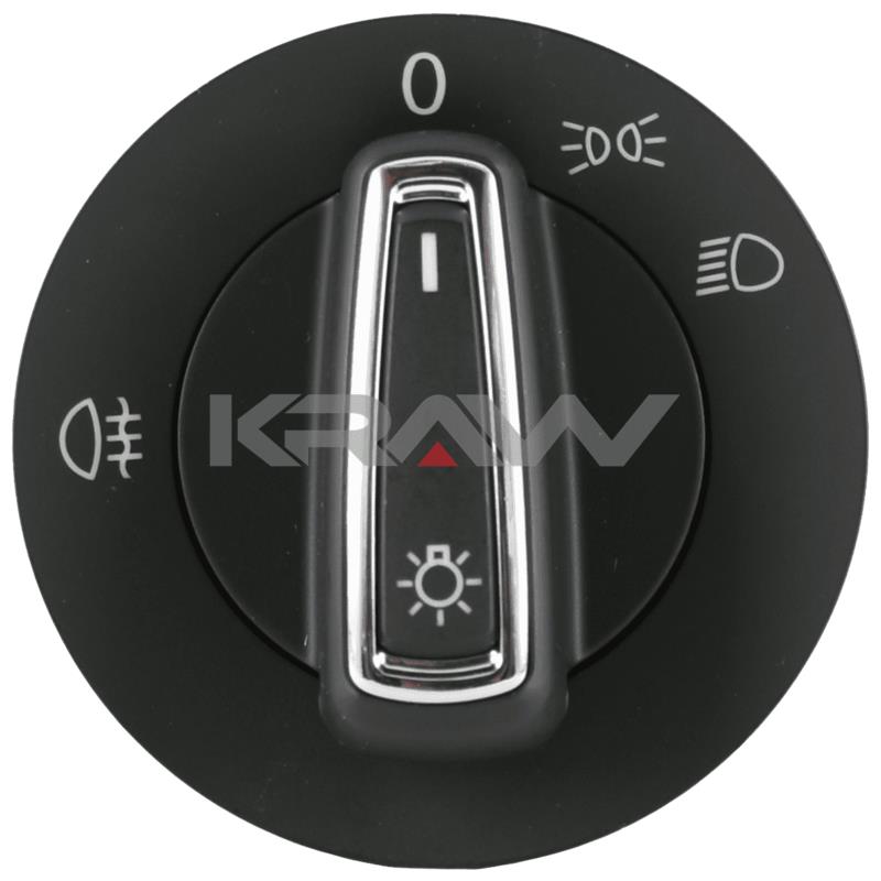 Volkswagen Golf 7 Polo Leon Far Düğmesi Krom TEK SIS,5G0941431BG