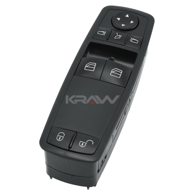 Mercedes W169 W245 Cam Açma Düğmesi Sol İkili Katlanır Ayna,1698206510