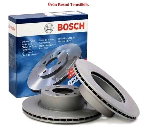 Bosch Accent Blue Ön Fren Diski 2011-2018 Tüm Kasalar Havalı 256 Mm (Tüm Kasalara Uyar)