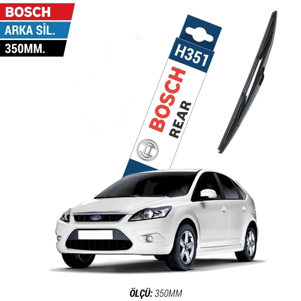 Ford Focus 2 Arka Silecek (2004-2011) Bosch Rear-H 351
