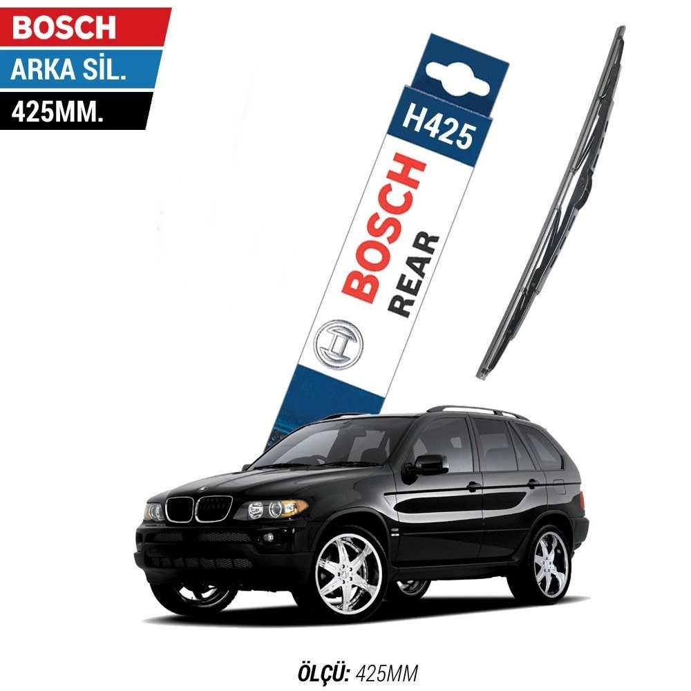 BMW X5 Arka Silecek (2000-2007 E53) Bosch,E53 Arka Silecek-H 425