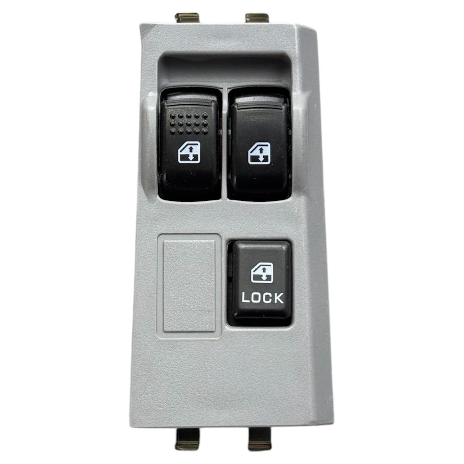 Mitsubishi Düğme Cam Açma Canter 635/539/659 06-10 Ön Sol (Çiftli/Merkezi Kilit Tip) ELEKTRONİK