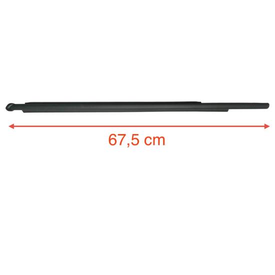 Toyota Çıta Cam Sıyırıcı Fitil Hılux Revo 15-21 Dış Arkasol (Siyah) KAPORTA