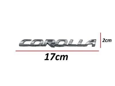 TOYOTA COROLLA BAGAJ YAZISI KROM 2002-2025 ARKA,75442-12A11