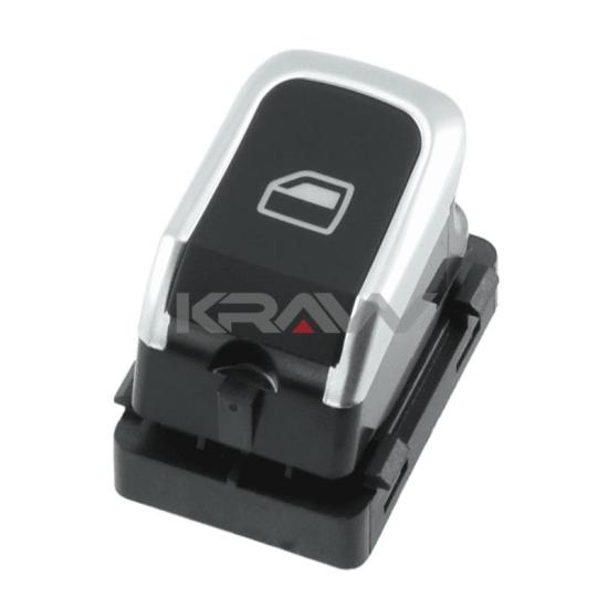 Audi A4 08A5 Q5 Cam Açma Düğmesi Tekli Krom,8K0959855B