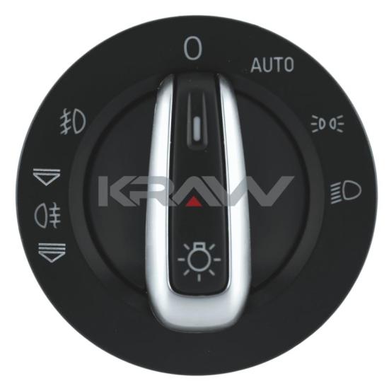 Audi A6 05 11Q7 07 Far Düğmesi Krom,4F1941531E