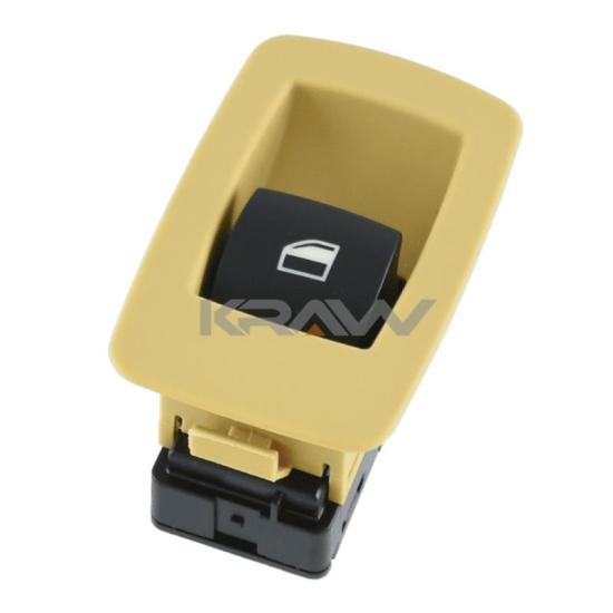 E53,E70,E71,E87,E89,E90,E91,E92E92 Cam Açma Düğmesi Tekli BEJ,61316945876