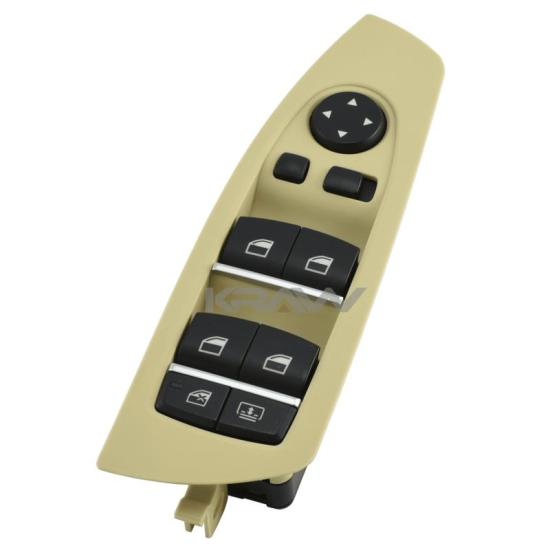 F01 F02 POWER WINDOW SWITCH DR6eR BEIGE,61319241916