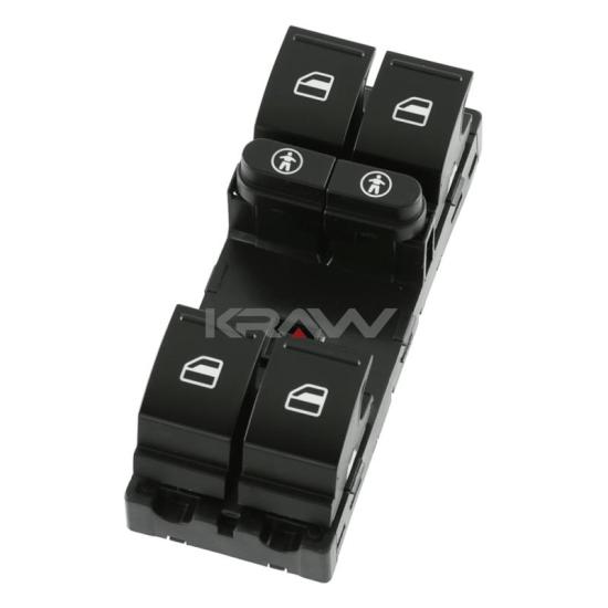 Touareg 02Cam Açma Düğmesi ÖN Sol,7L6959857E