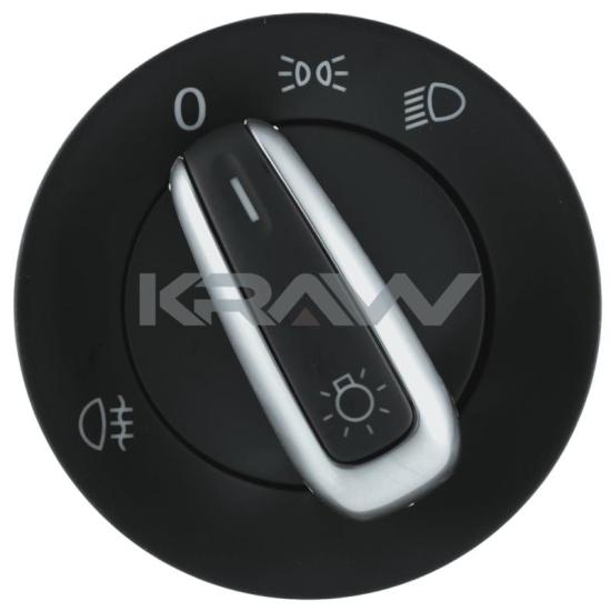 Golf V 6 Passat Tiguan T6 Far AN. Krom TEK SIS,3C8941431B