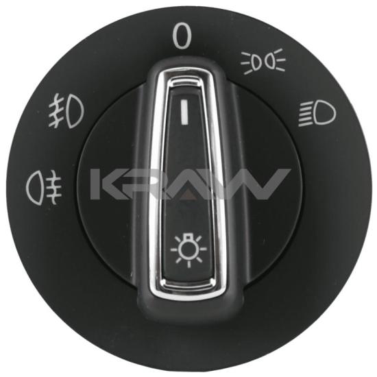 Volkswagen Golf 7 Touran Tiguan Far Düğmesi Krom ÇIFT SIS,5G0941431BF