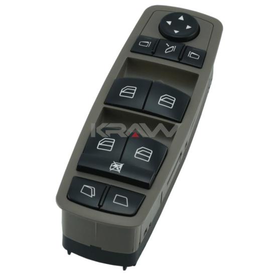 Mercedes W251 W164 X164 Cam Açma Düğmesi Sol Dörtlü Kahverengi,2518300390