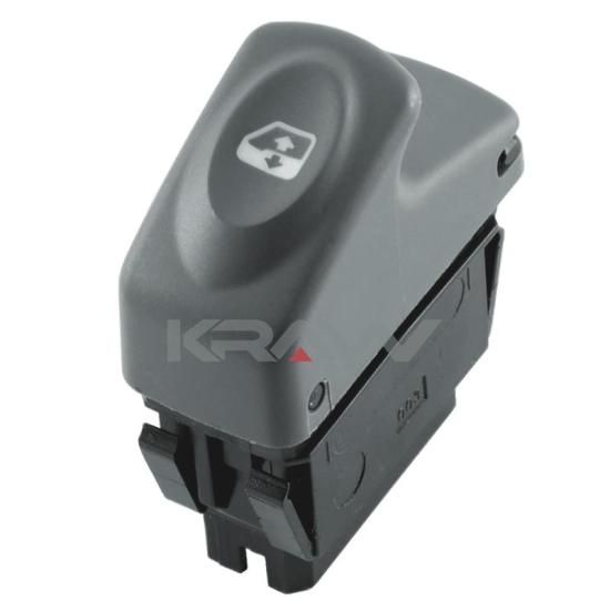 Clio Renault Kangoo Megane Cam Açma Düğmesi 5 LI GRI,7700838099