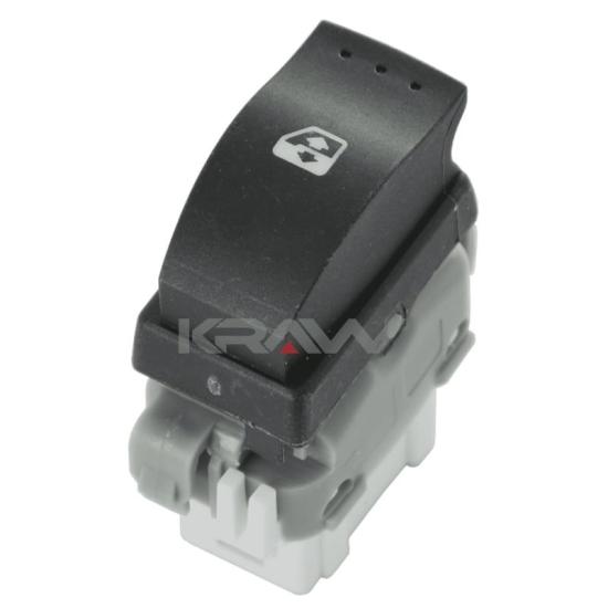 Clio 2 Cam Açma Düğmesi Tekli,8200060046