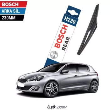 Peugeot 308 Arka Silecek (2014-2021) Bosch Rear-H 230