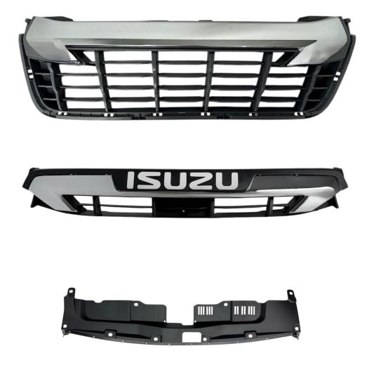 Isuzu Panjur D-max 20-22 Ön (Krom/Siyah) KAPORTA