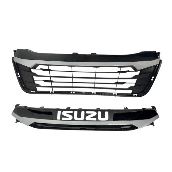 Isuzu Panjur D-max 22-24 Ön (Siyah/Gri) KAPORTA