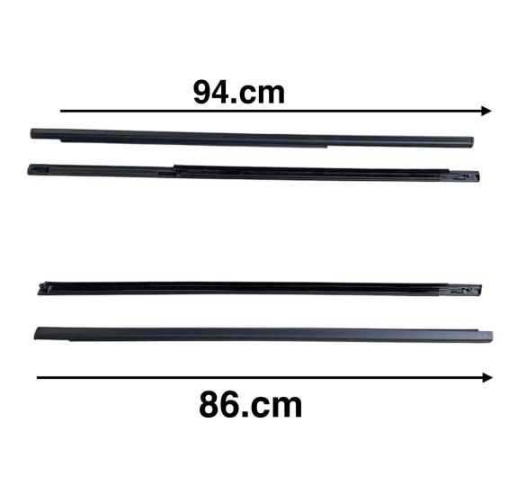 Mıtsubıshı Çıta Cam Sıyırıcı Fitil Lancer 99-05 Ön/Arka Sol/Sağ(Set)