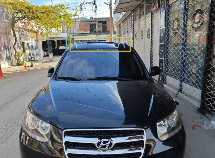 Hyundai Santa Fe Sunroof Rüzgar Koruyucu 2006-2012 Kasa Uyum
