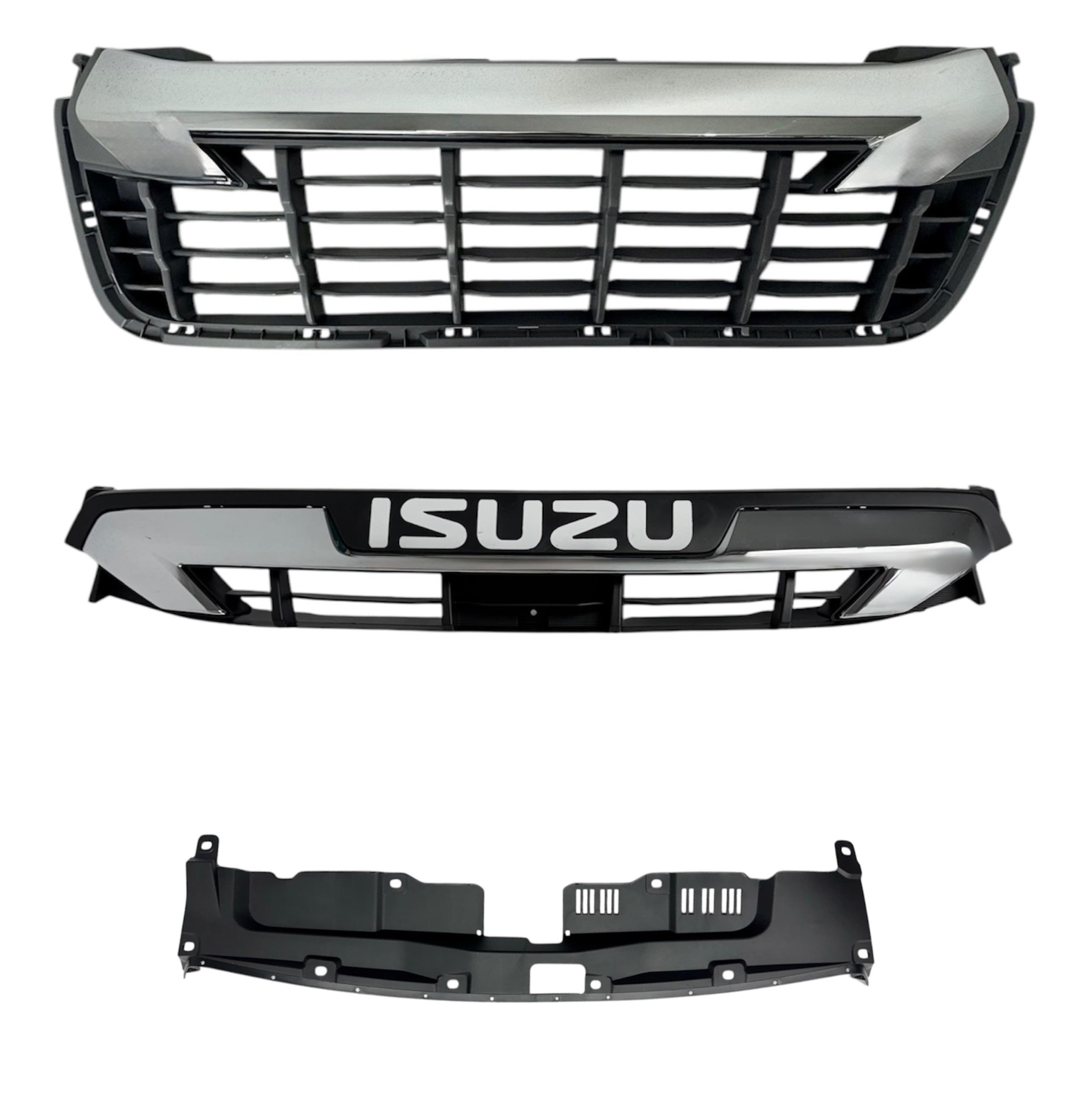 Isuzu Panjur D-max 20-22 Ön (Krom/Siyah) KAPORTA