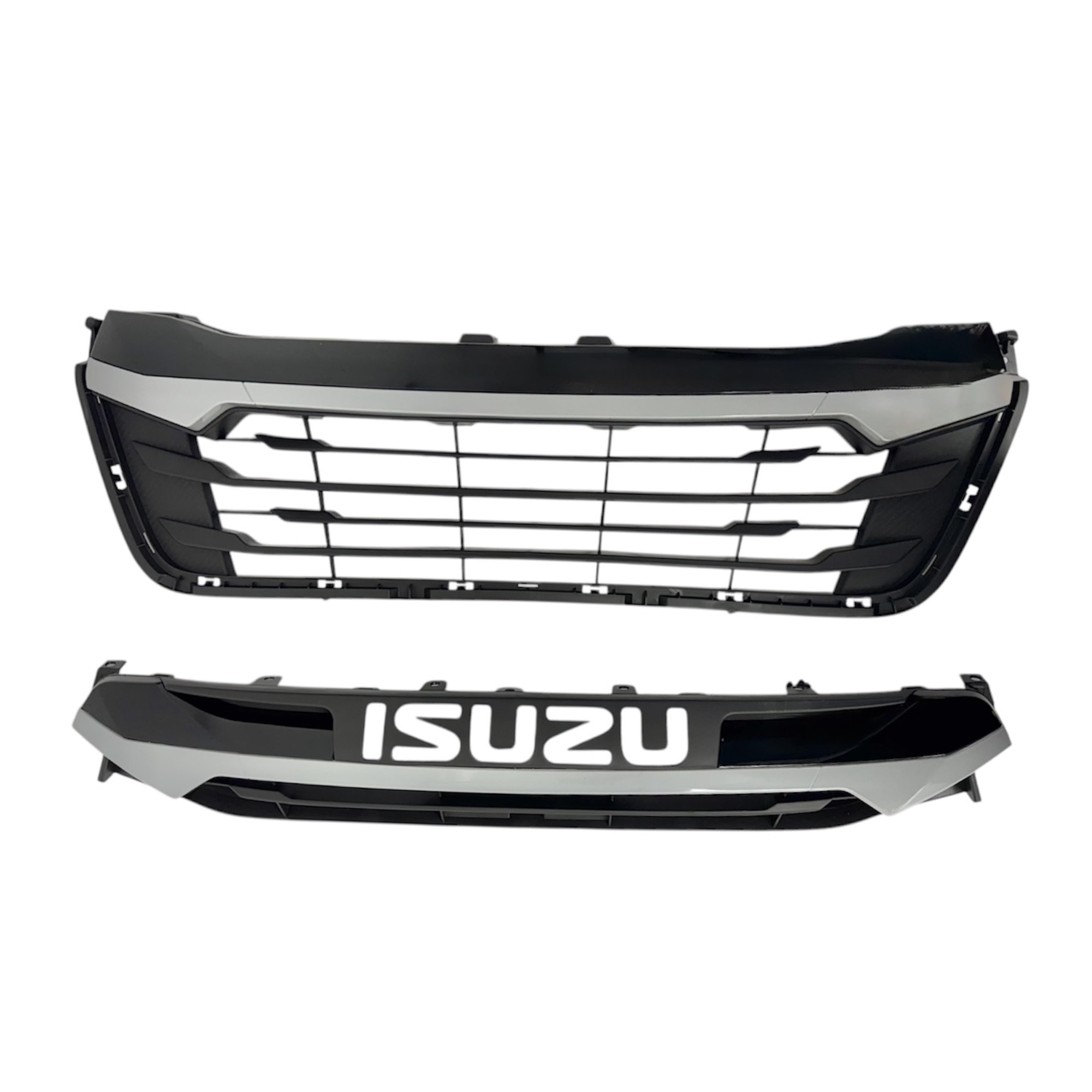 Isuzu Panjur D-max 22-24 Ön (Siyah/Gri) KAPORTA